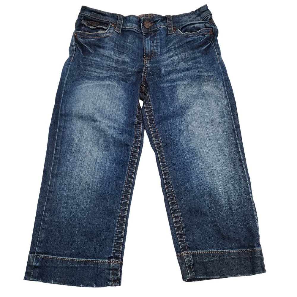 Kut from the Kloth Dark Blue Cropped Jeans